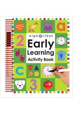 Wipe Clean Early Learning Activity Book